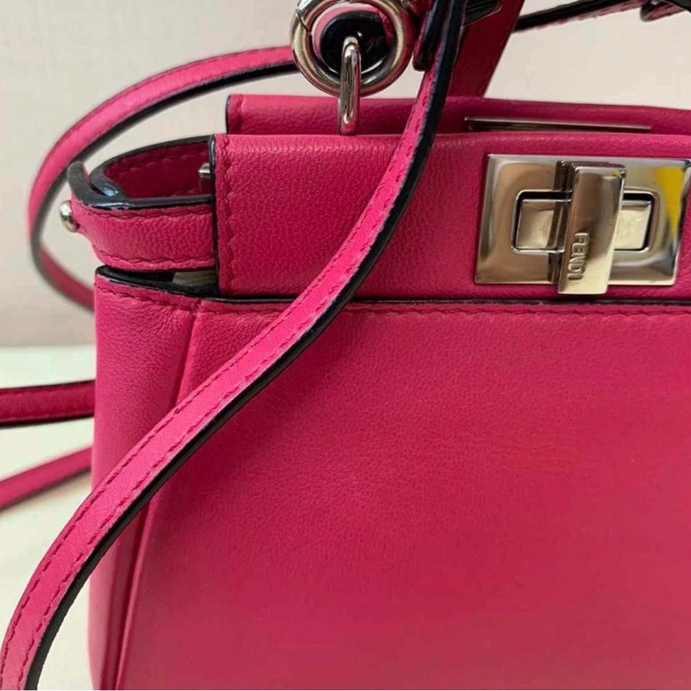 Fendi Pink Peekaboo Micro - Picture 6 of 12